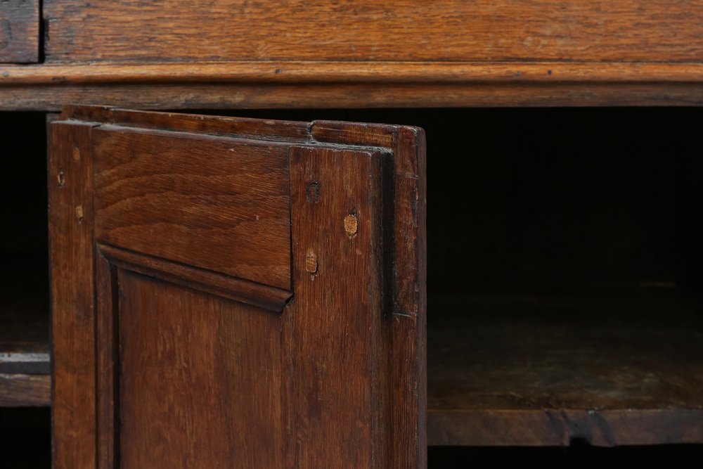 Early 18th Century German Vitrine Cabinet, 1730s