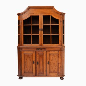 Early 18th Century German Vitrine Cabinet, 1730s-YSY-1762980