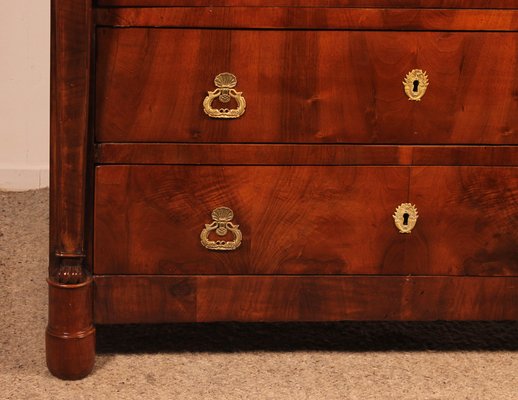 Early 19 Century French Chest of Drawers in Walnut-HPU-1752203