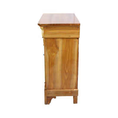 Early 19th Century Biedermeier Cherrywood Half Cabinet / Commode-WFJ-1819406