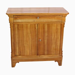 Early 19th Century Biedermeier Cherrywood Half Cabinet / Commode-WFJ-1819406