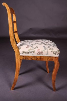 Early 19th Century Biedermeier Curved Chairs, Set of 3-FLW-1402329