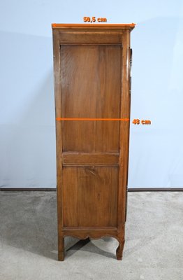 Early 19th Century Cabinet Called Bassette in Cherry and Oak-RVK-1735364