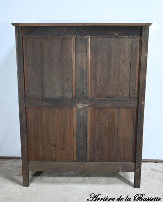 Early 19th Century Cabinet Called Bassette in Cherry and Oak-RVK-1735364