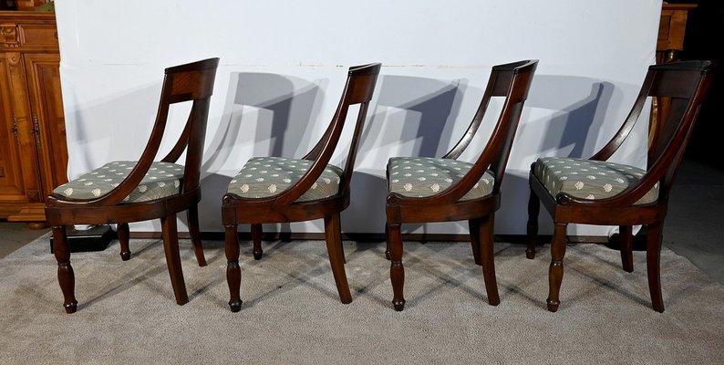 Early 19th Century Cuba Mahogany Chairs, Set of 4-RVK-1711152