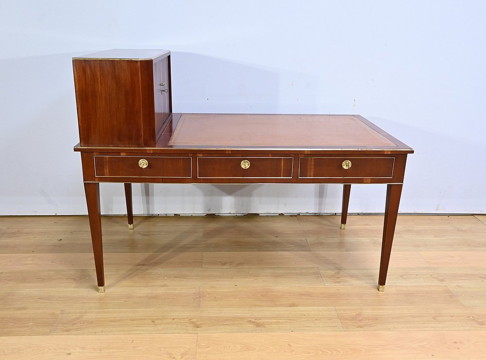 Early 19th Century Directoire Mahogany Cartonnier Desk