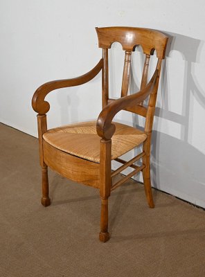 Early 19th Century Empire Chair in Solid Cherrywood-RVK-1452747