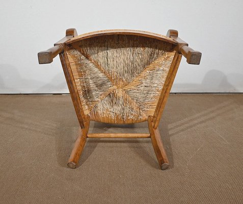 Early 19th Century Empire Chair in Solid Cherrywood-RVK-1452747