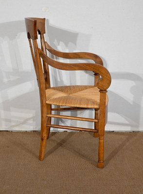 Early 19th Century Empire Chair in Solid Cherrywood-RVK-1452747