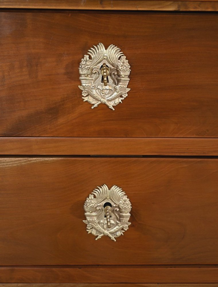 Early 19th Century Empire Chest of Drawers in Cherry Trees