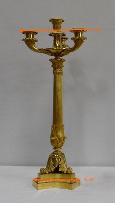 Early 19th Century Golden Bronze Candelabra-RVK-1069102