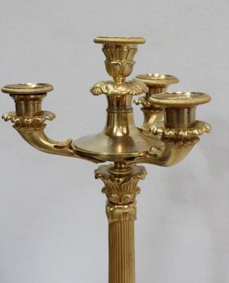 Early 19th Century Golden Bronze Candelabra-RVK-1069102