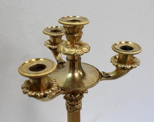 Early 19th Century Golden Bronze Candelabra-RVK-1069102