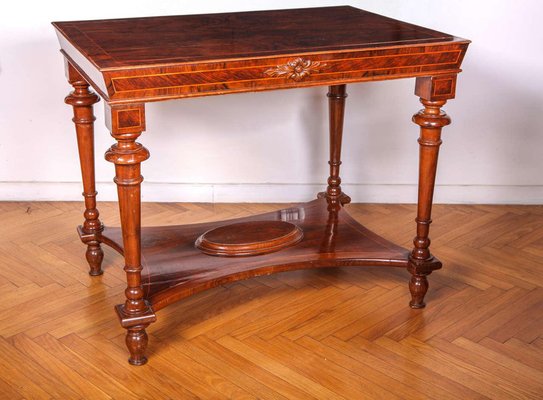 Early-19th Century Italian Walnut Center Table-MBH-1032316