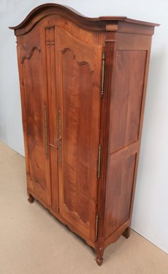 Early 19th Century Louis XV Wardrobe in Cherry-RVK-1386023