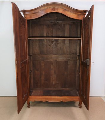 Early 19th Century Louis XV Wardrobe in Cherry-RVK-1386023