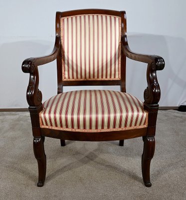 Early 19th Century Massive Cuba Mahogany Armchairs, Set of 2-RVK-1711121