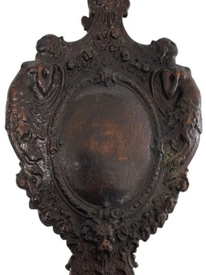 Early 19th Century Oak Bellows Richly Carved with a Mythological Scene-UCH-1224157