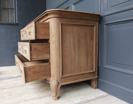 Early 19th Century Oak Chest of Drawers-TAT-1821303