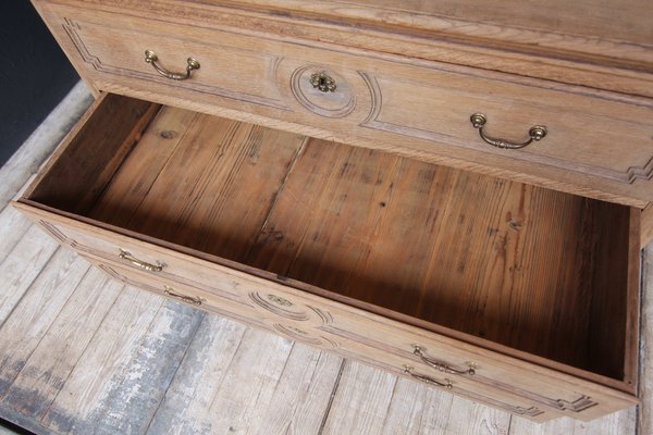 Early 19th Century Oak Chest of Drawers-TAT-1821303