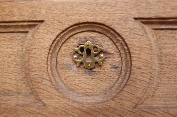 Early 19th Century Oak Chest of Drawers-TAT-1821303