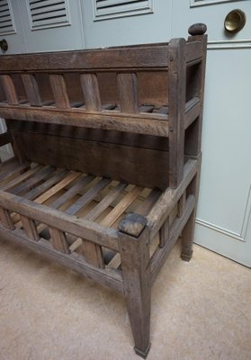 Early 19th Century Oak Garden or Porch Planter Stand-EA-1105690