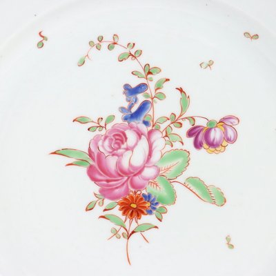 Early 19th Century Porcelain Plates Ludwigsburg Man, Set of 2-VMM-1724857