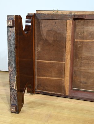 Early 19th Century Restoration Desk in Burr Mahogany, 1890s-RVK-1744095