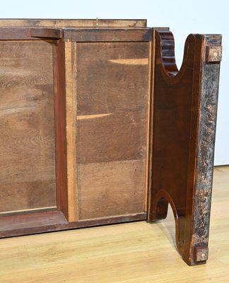 Early 19th Century Restoration Desk in Burr Mahogany, 1890s-RVK-1744095