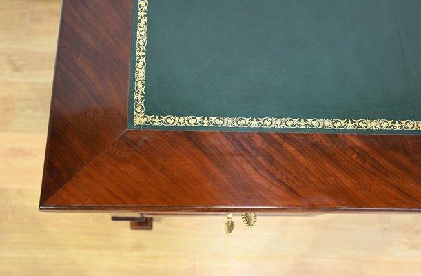 Early 19th Century Restoration Desk in Burr Mahogany, 1890s-RVK-1744095