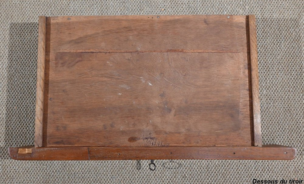 Early 19th Century Restoration Period Mahogany Cartonnier Desk with Drawers