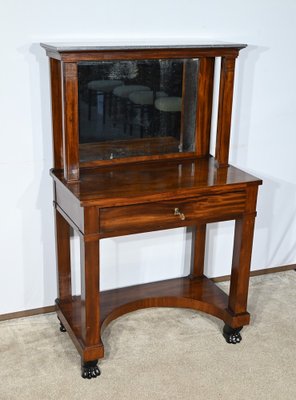 Early 19th Century Retour d’Égypte Mahogany Secretary-RVK-1806843