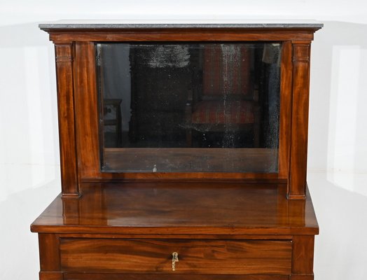 Early 19th Century Retour d’Égypte Mahogany Secretary-RVK-1806843