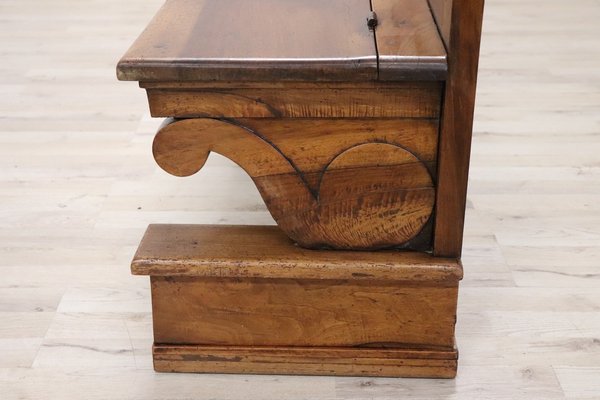 Early 19th Century Solid Walnut Bench-DCO-1801370