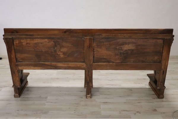 Early 19th Century Solid Walnut Bench-DCO-1801370