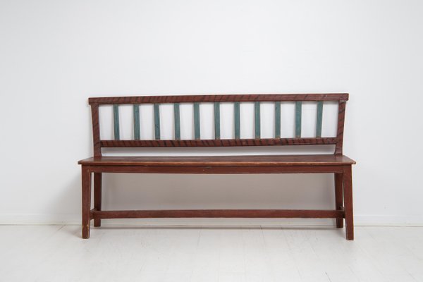 Early 19th Century Swedish Gustavian Folk Art Country Sofa or Bench-MJF-1230031