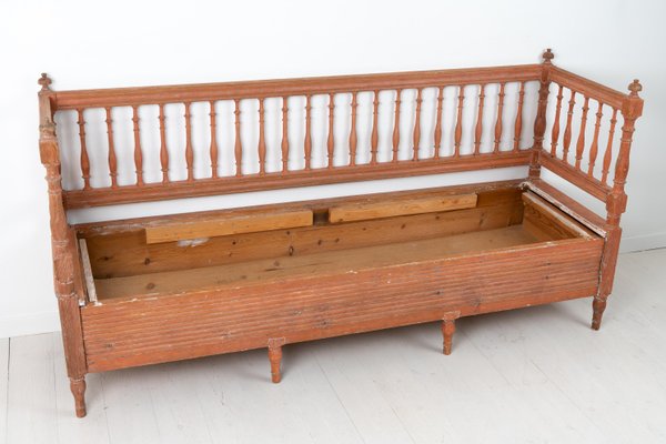 Early 19th-Century Swedish Gustavian Provincial Sofa-MJF-931169