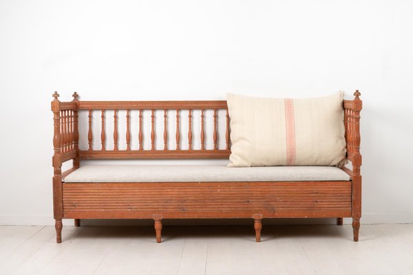 Early 19th-Century Swedish Gustavian Provincial Sofa-MJF-931169