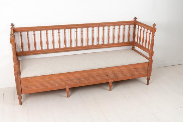 Early 19th-Century Swedish Gustavian Provincial Sofa-MJF-931169