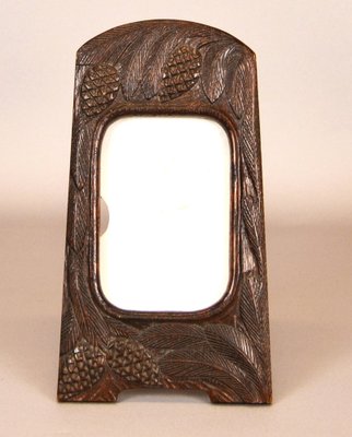 Early 20th Century Art Deco Wooden Photo Frame, 1890s-AOU-1735409