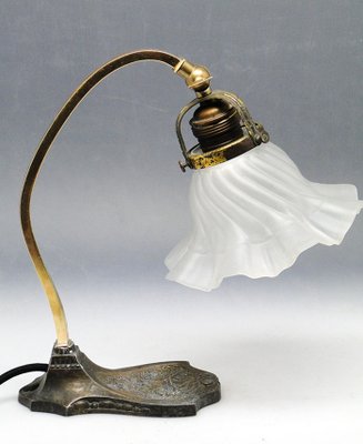 Early 20th Century Art Nouveau Bedside Table Lamp, Austria-Hungary, 1890s-BKO-1417684