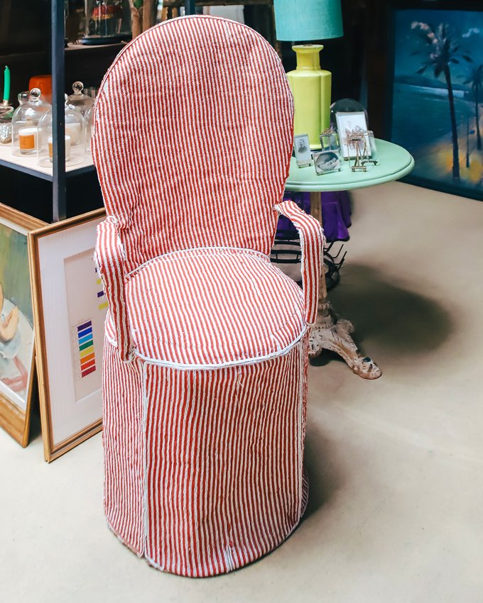 Early 20th Century Beaded African Ceremony Chair