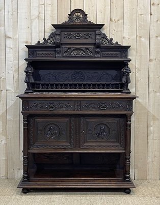 Early 20th Century Breton Buffet in Chestnut-QYF-1166358