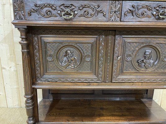 Early 20th Century Breton Buffet in Chestnut-QYF-1166358