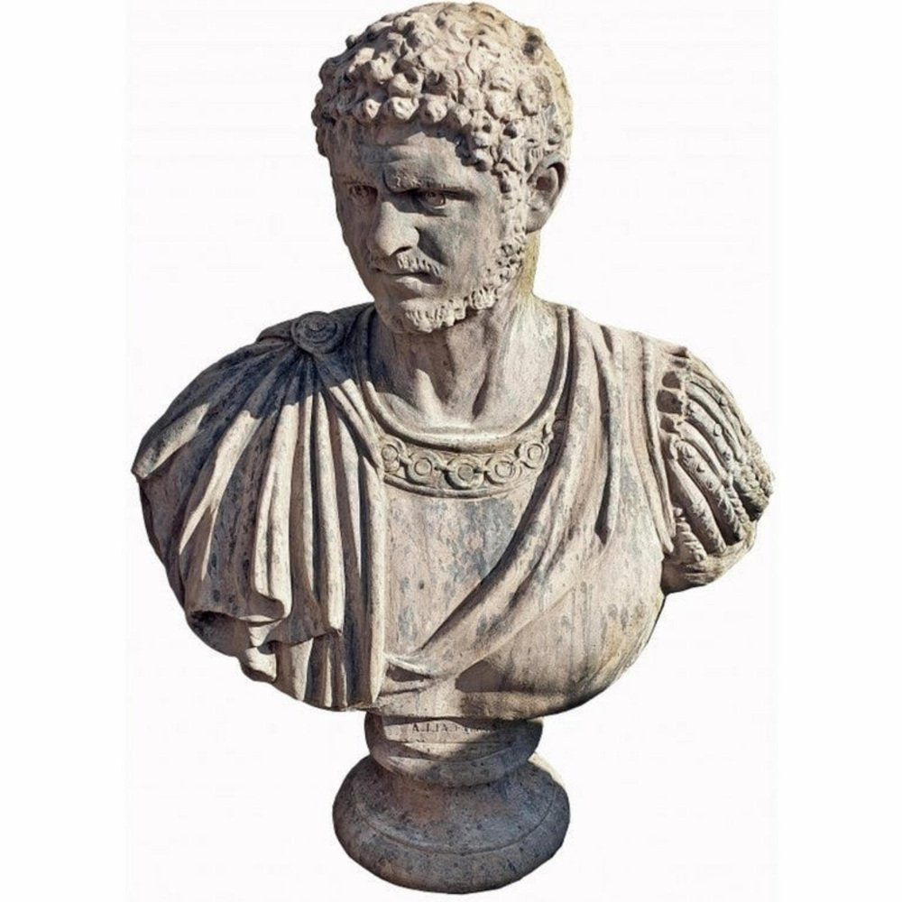 Early 20th Century Bust of Caracalla in Terracotta