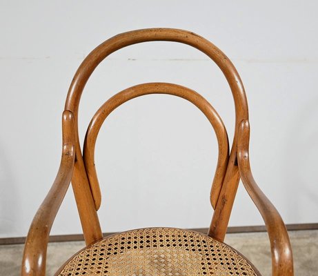 Early 20th Century Childrens High Chair in Curved Beech by Michael Thonet, 1890s-RVK-1793059