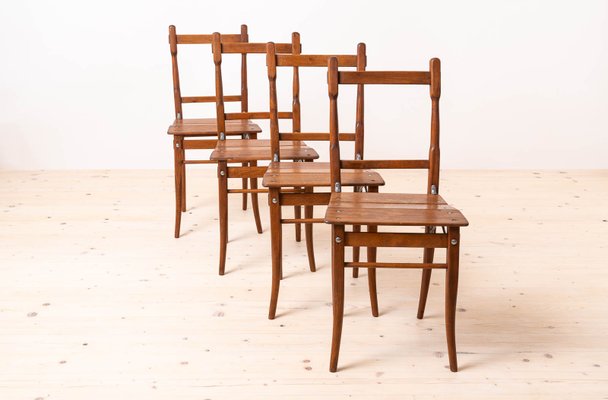 Early 20th Century Dining Chairs by Valentin Jadrníček, 1890s, Set of 8-MJR-2020013