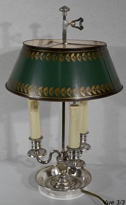 Early 20th Century Empire Style White Metal Hotbed Lamp, 1890s-RVK-1420381