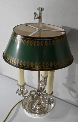 Early 20th Century Empire Style White Metal Hotbed Lamp, 1890s-RVK-1420381