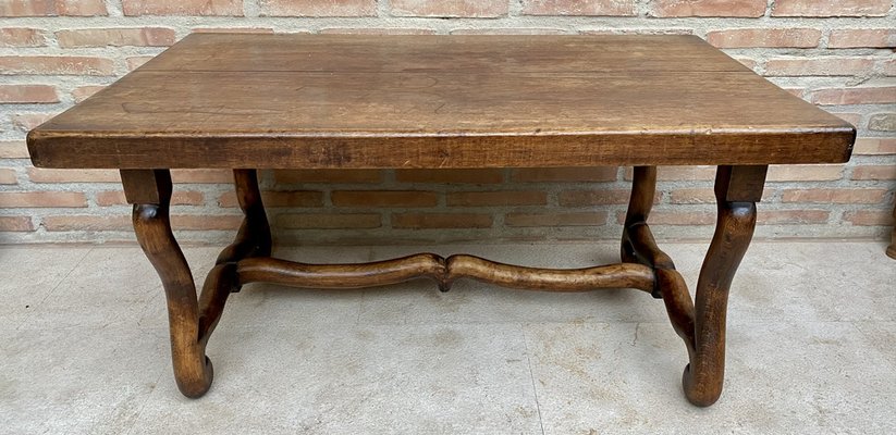 Early 20th Century French Country Oak Side Table, 1940s-NOU-1700622